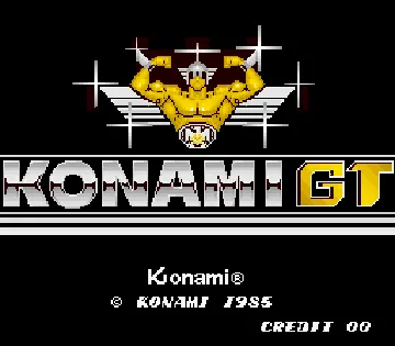 Konami GT screen shot title